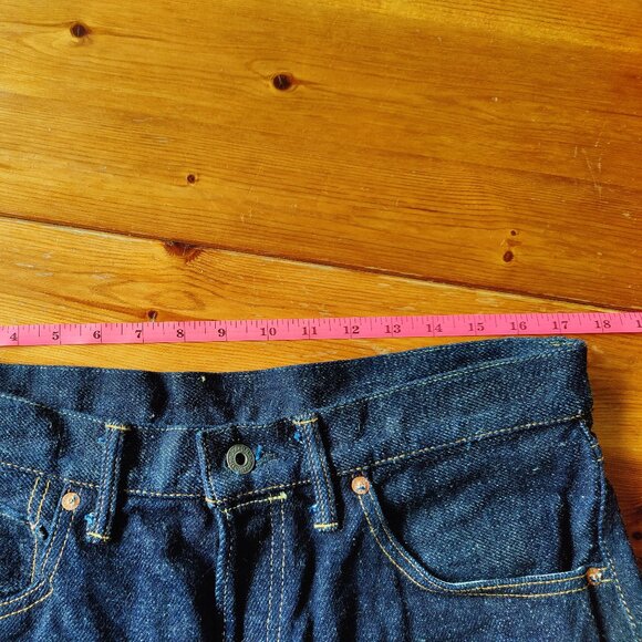 NWT ONI-620DIZR 20oz Dark Indigo Secret Denim Relax Tapered - Picture 5 of 9